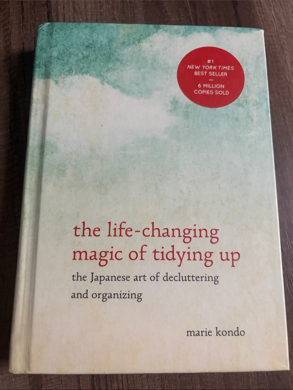 The Life-Changing Magic of Tidying Up - Hardcover NYT Bestseller